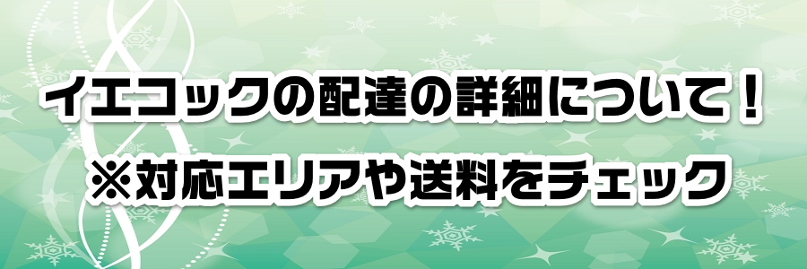 イエコックの配達の詳細について!※対応エリアや送料をチェック